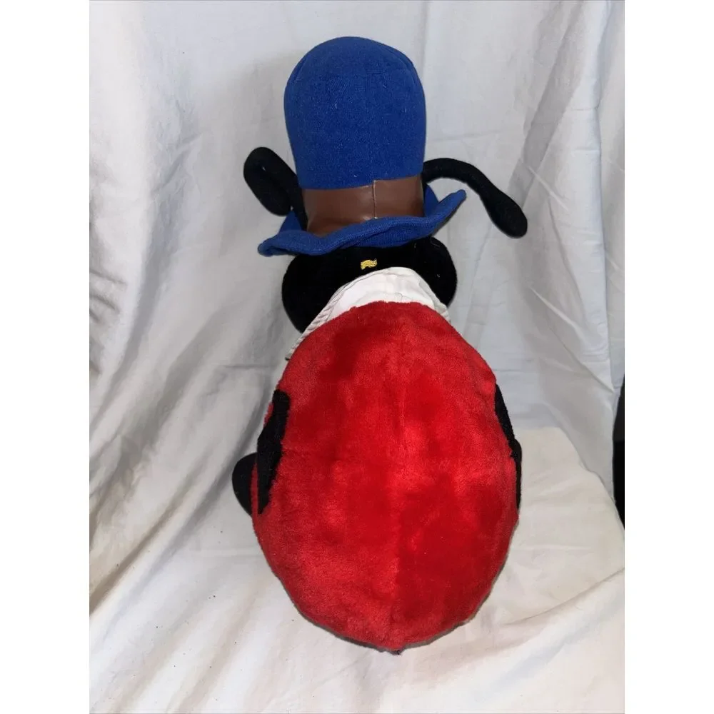 Alice in Wonderland VTG 1993 Brooklyn Doll Toy Anthropomorphic Ladybug Plush 20
